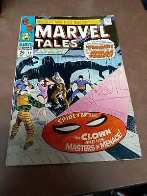 Marvel Tales #17 (1968) Spider-Man By Marvel Comics Giant Sized Silver Age Book • $15.62