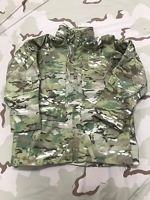 US ARMY APEC Parka Gore-Tex Jacket ECW  Multicam Camo Valley Apparel Medium Reg • $199.95