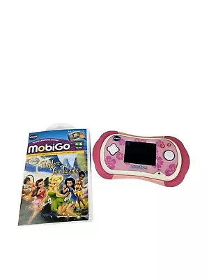 Vtech Mobigo 2 Touch Learning System Handheld Game Pink Tested Working With Game • $29.88