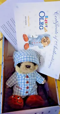  MEERCAT TOY Brand New SLEEPY OLEG Limited Edition Certificate/ Letter BOXED • £10