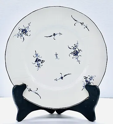 Villeroy & Boch VIEUX LUXEMBOURG House Garden White Blue Flowers Salad Plate NEW • $28.15