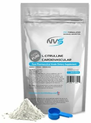 Nvs 100% Pure Instantized L-citrulline Free Form Amino Acid Powder Usp Grade Usa • $92.95