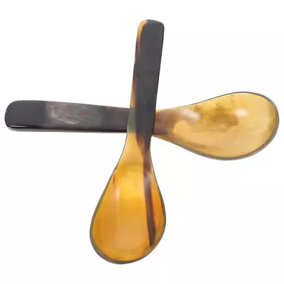 Buffalo Horn Spoon Set For Desserts And Appetizers • £9.45