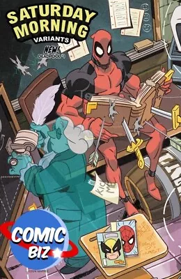 Deadpool #1  (2024) 1st Printing *saturday Morning Variant Cover* Marvel Comics • £5.15