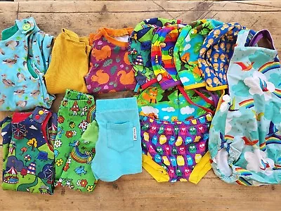 £15 • Buy Scandi WAHM Clothes Bundle 18 24 Months Colourful JNY F&F Duck Lion Fox Mushroom