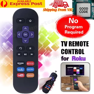 Replacement IR Remote Control For Roku 4 3 2 1 LT/HD/XD/XDS/N1 Netflix NEW • $7.99