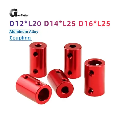 Aluminum Alloy Red Shaft Coupling Rigid Coupler Motor Connector CNC 3D Printer • $3.95