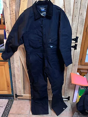 Walls - Black - Blizzard Pruf - Coveralls - Insulated - Large Short • $55