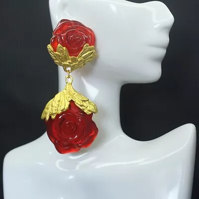 $7.28 • Buy Women Vintage Ethnic Style Earrings Exaggerate Fashion Big Earrings Accessories