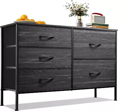 Dresser For Bedroom With 5 Drawers Wide Bedroom Dresser With Drawer Organizers • $90.36