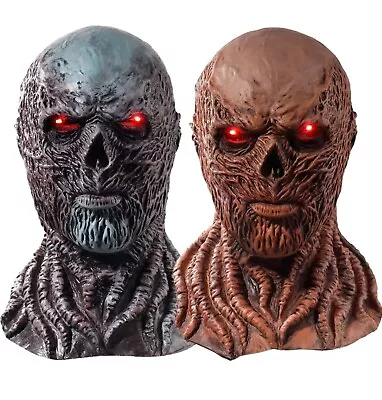 $32 • Buy Vecna Mask Stranger Things Halloween Costume With LED Cosplay Face Helmet 