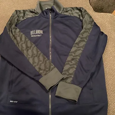 Villanova University Basketball Nike Warm Up Jacket Mens XL Excellent Condition  • $65