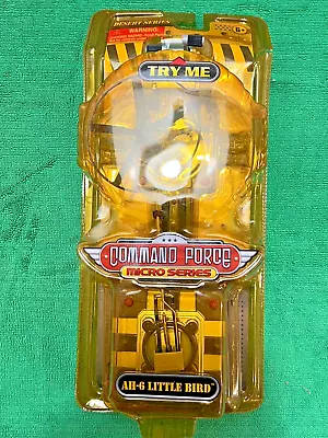 Jasman Command Force Micro Series Remote Control Helicopter AH-6 Little Bird • $40