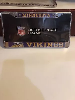 Minnesota Vikings Metal License Plate Frame • $20