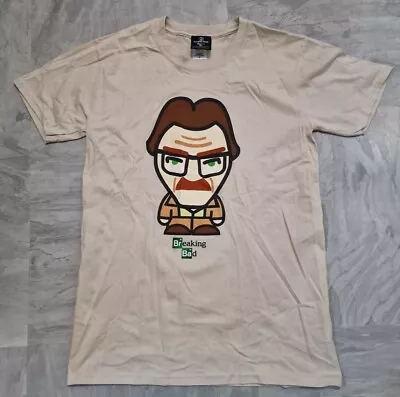 Breaking Bad T-shirt Mens Small Beige Gildan Heisenberg Plastic Head Cotton • $11