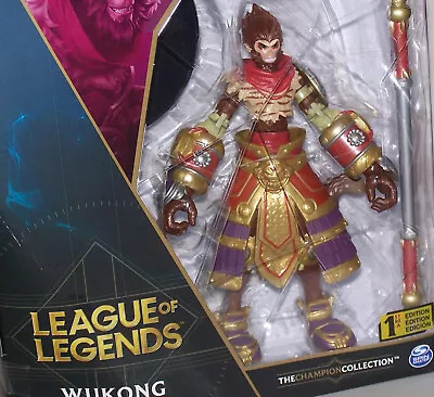 League Of Legends Wukong The Monkey King 1st Edition Champion Collection Figure • $14.99