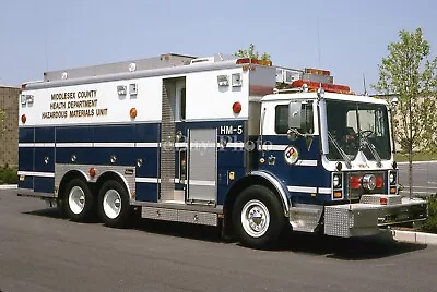 Fire Apparatus Slide- Middlesex County NJ Hazmat Unit 5 Mack • $5