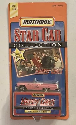 Mattel Matchbox Star Car Collection Happy Days: Pinky's '57 T-Bird (NIB) • $5