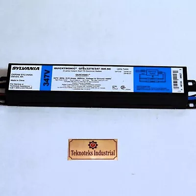 Sylvania Quicktronic Qt2x32t8/347 Ish-sc 2 Lamp T8 Electronic Ballast • $15.87