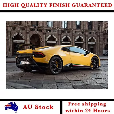 Lamborghini Car High Quality Poster Choose Your Size A4 A3 And A2 Poster Only • $22.70