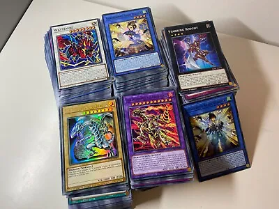 YuGiOh Blue Eyes White Dragon Bundle 500 Cards 100 Holo / 400 Common Joblot Bulk • £19.99