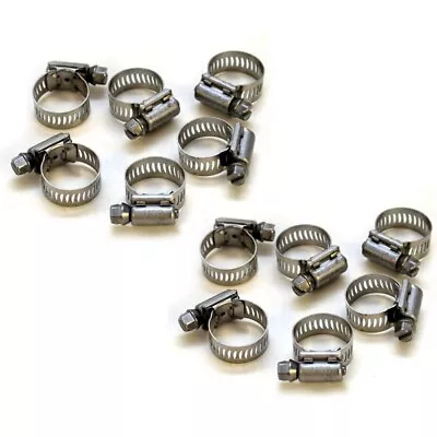 Jet Breeze Hose Loop Clamps 200812 | 1/2 - 29/32 Inch SS (Set Of 12) • $8.44