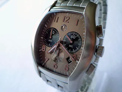 Rare Mercedes Benz Classic Collection Car Accessory Swiss Made Chronograph Watch • $411.75