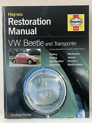 Haynes Restoration Manual VW Beetle And Transporter By Lindsay Porter • $23.99