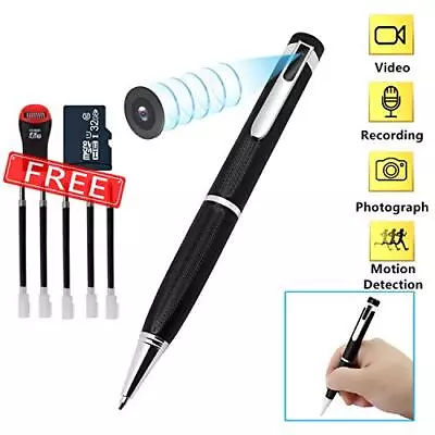 £36.15 • Buy Spy Cameras Pen,Hidden Camera 32GB 1080P HD Mini Portable Pocket Cam Covert Cam
