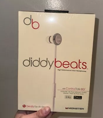 Diddybeats By Dr. Dre Monster High Performance In-Ear Headphones Powder Pink • $45