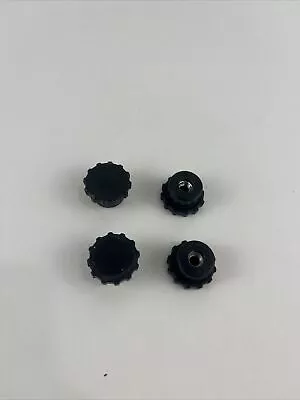 AB Rocket Replacement Parts Black Spring Fastener Nuts Lot Of 4 OEM End Caps • $13.99