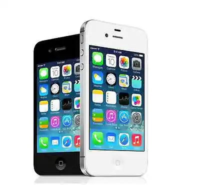 Unlocked Apple Iphone 4S 64GB Dual Core Wi-Fi GPS 8MP Original TouchScreen 3.5  • £80.87