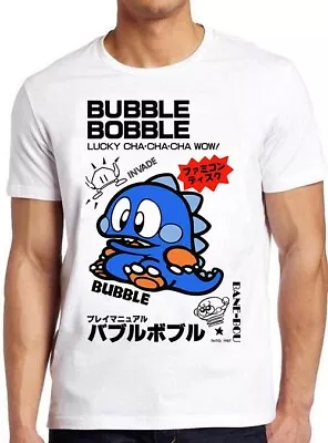 Bubble Bobble Japanese Poster Famicom Funny Gamer Movie Gift Tee T Shirt M967 • £6.35