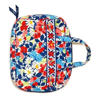 ❤️ VERA BRADLEY Summer Cottage Good Book Bible Cover Floral Red White Blue • $39.99