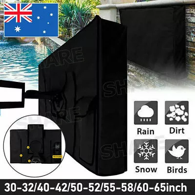 30-65 Inch Dustproof Waterproof TV Cover Outdoor Flat Television Protector • $20.95