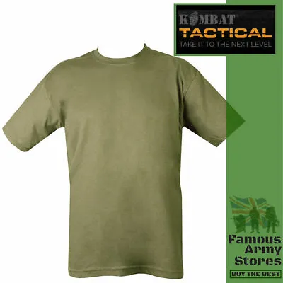 Camo T Shirt Mens Military Camouflage Army Combat Hunting Top Desert BTP DPM UK • £6.99