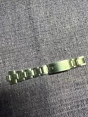 $288 • Buy Vintage Rolex Oyster Folded Stainless Steel Bracelet. 13mm Buckle. Clasp 1970/4