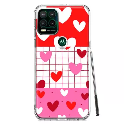 Mundaze Case For Motorola Moto G Stylus 5G 2021 Cute Valentine Hearts • $12.74