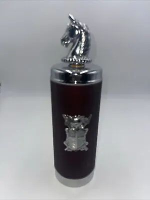 Vintage 1950s Decanter Horse Head Stopper Coat Of Arms Musical Japan • $69.95