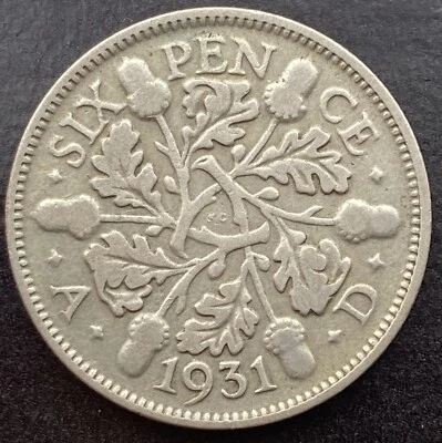 £2.99 • Buy 1931  Sixpence King George V