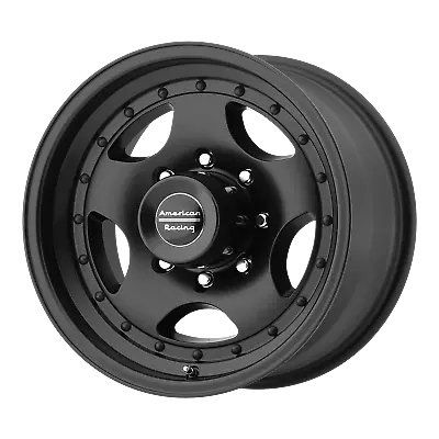 1 New 15X10 -44 6X139.7 American Racing AR23 Satin Black Wheel/Rim • $170