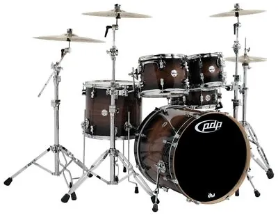 Pacific By DW 5-Piece Concept Maple Exotic Shell Pack (Charcoal Burst Over... • $1199.99