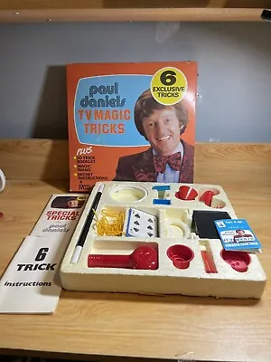 PAUL DANIELS - TV Magic Tricks Job Lot Bundle - Box Set & Packs - 1979 • £19.99