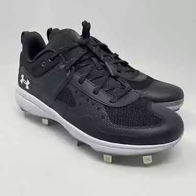 Under Armour Glyde Metal Fastpitch Softball Cleats Womens 8.5 Black 3024328 • $35.99