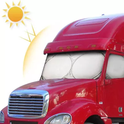 Semi-Truck Sunshade For Windshield Side Window Block Sun Shade Blind RV Big Rig • $24.16