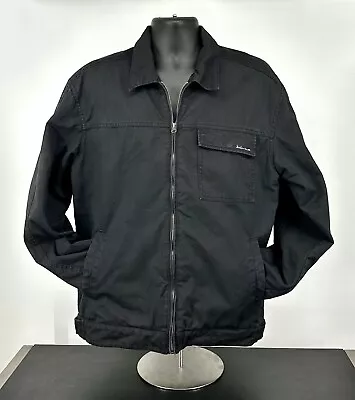 RARE Vurt Men's Full Zip Jacket Coat Art Design Lining Pockets Skater Size Large • $55