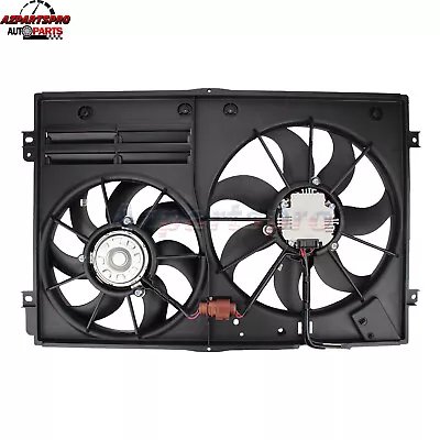 Radiator Cooling Fan For 2005-2016 Volkswagen Jetta 2006-2018 Passat Dual Fan • $89.98