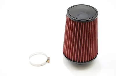 1320 Performance 3 Inch Universal Air Filter Cone Reusable Tall Version Red • $28.49