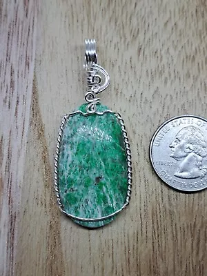 Maw Sit Sit Jade Pendant • $49.99