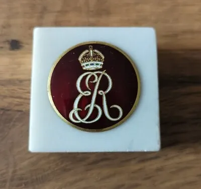 £9.99 • Buy Paperweight Marble Royal Family Queen Elizabeth Monogram ER